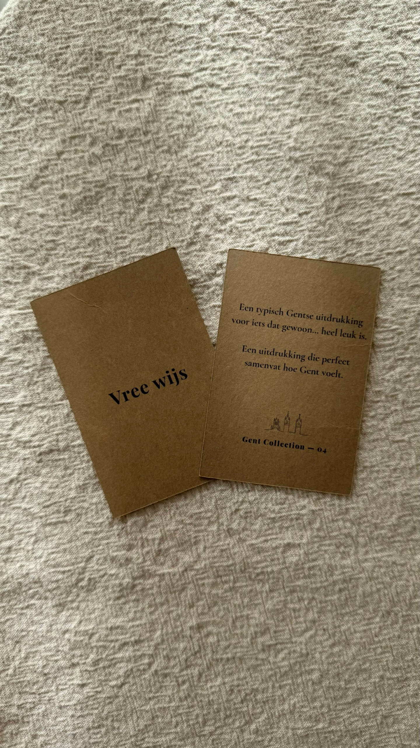 Borduurwerk Vree wijs